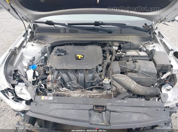 3KPF24AD1ME327288 2021 KIA FORTE Серебряный Вид сзади