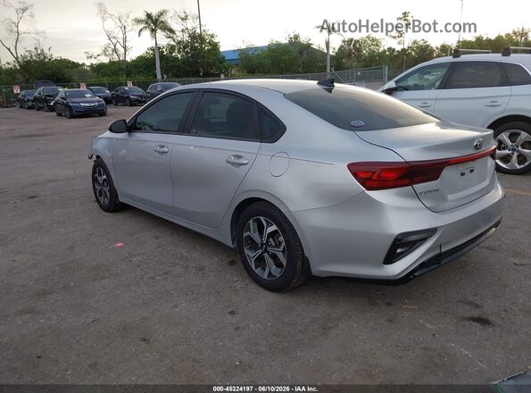 3KPF24AD1ME344849 2021 KIA FORTE Серебряный Задняя левая четверть