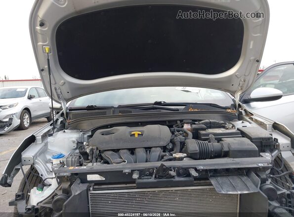 3KPF24AD1ME344849 2021 KIA FORTE Серебряный Вид сзади