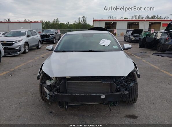 3KPF24AD1ME344849 2021 KIA FORTE Серебряный Вид спереди