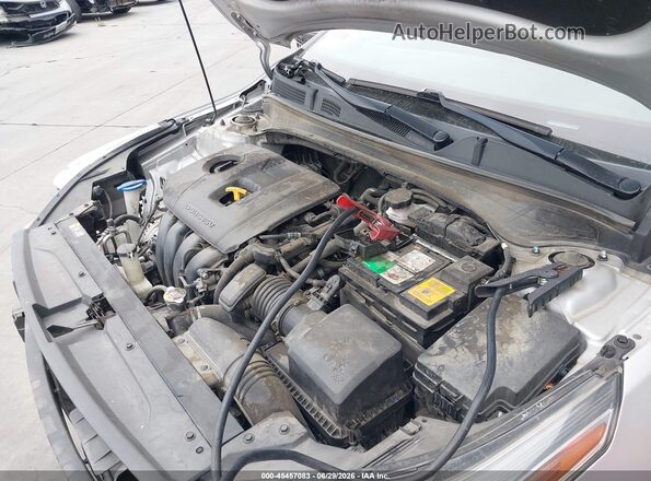3KPF24AD1ME349081 2021 KIA FORTE Silver Widok z tyłu