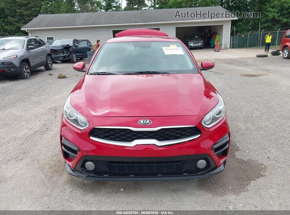 3KPF24AD1ME390178 2021 KIA FORTE Red Սալոնի հետևի տեսք