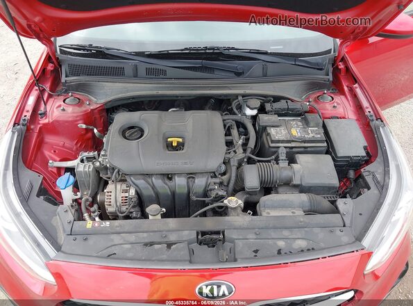 3KPF24AD1ME390178 2021 KIA FORTE Red Հետևի տեսք