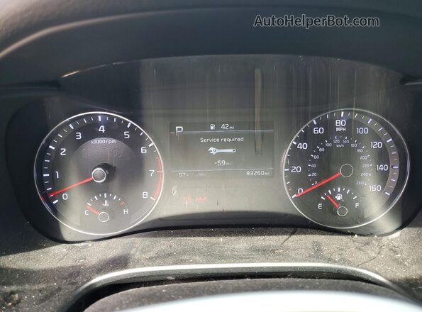 3KPF24AD1NE481436 2022 KIA FORTE Black Widok zestawu wskaźników