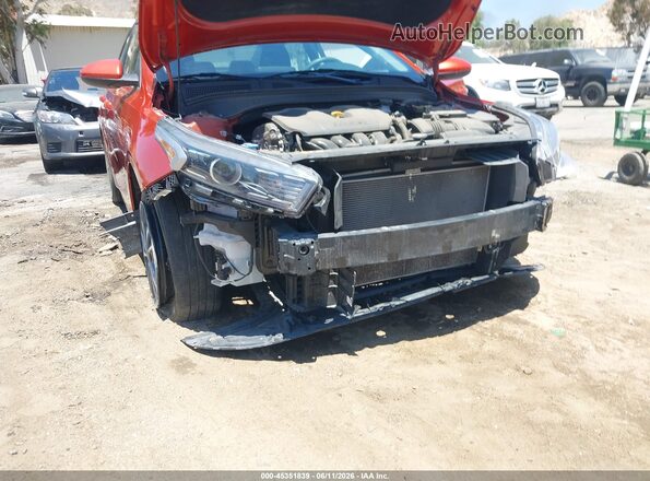 3KPF24AD1NE494171 2022 KIA FORTE Orange Вид спереду