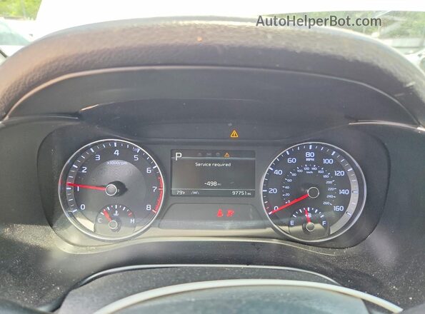 3KPF24AD1PE589042 2023 KIA FORTE White Вид щитка приладів