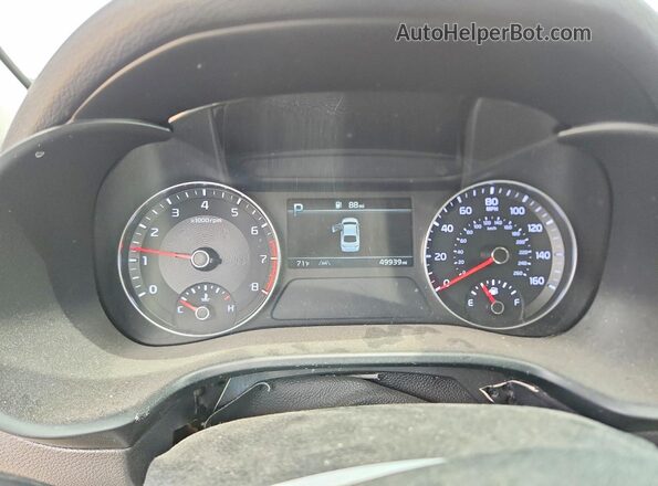 3KPF24AD1PE650065 2023 KIA FORTE Белый Вид щитка приборов