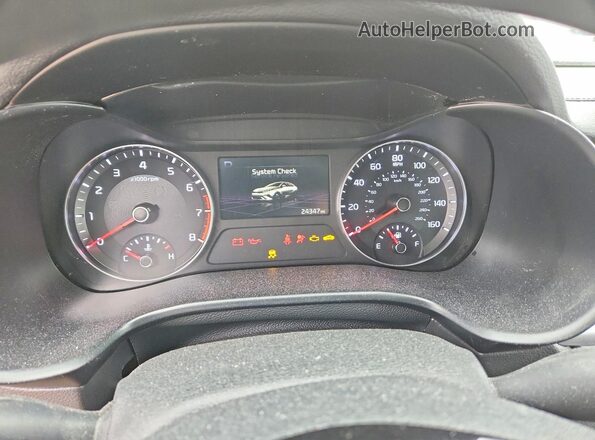 3KPF24AD1PE682059 2023 KIA FORTE Black Instrument cluster view