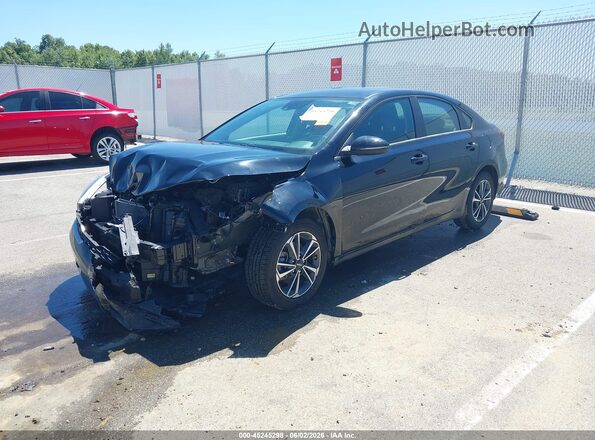 3KPF24AD1RE699432 2024 KIA FORTE Black Առջևի ձախ երեք քառորդ տեսարան