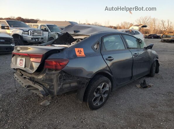 3KPF24AD2KE069246 2019 KIA FORTE Black Tył prawy