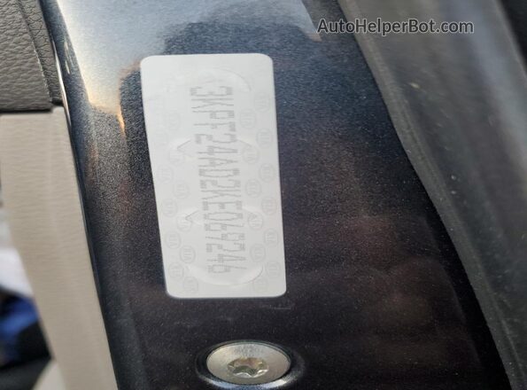 3KPF24AD2KE069246 2019 KIA FORTE Black Widok komory silnika