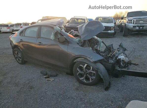 3KPF24AD2KE069246 2019 KIA FORTE Black Przód prawy