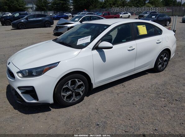3KPF24AD2KE098990 2019 KIA FORTE White Передня ліва чверть