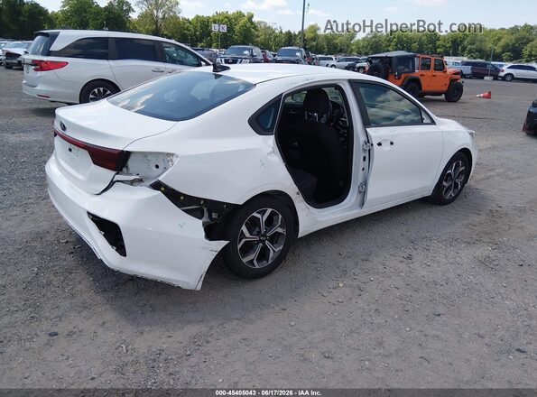 3KPF24AD2KE098990 2019 KIA FORTE White Задня права чверть