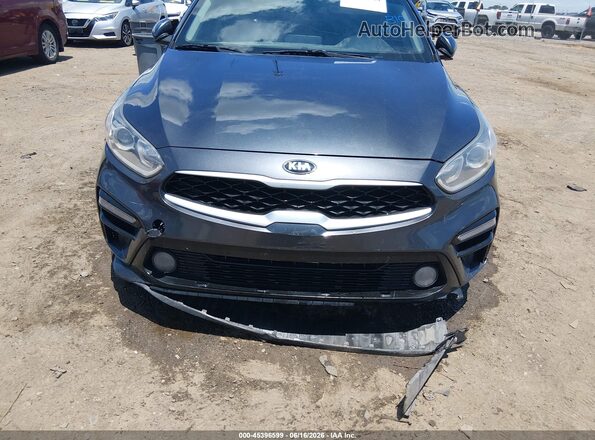 3KPF24AD2KE111267 2019 KIA FORTE Серый Вид спереди
