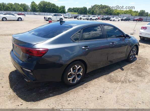3KPF24AD2KE111267 2019 KIA FORTE Серый Задняя правая четверть