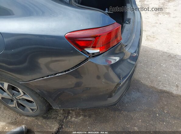 3KPF24AD2KE122883 2019 KIA FORTE Blue Front view