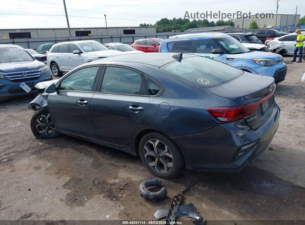 3KPF24AD2KE122883 2019 KIA FORTE Blue 
