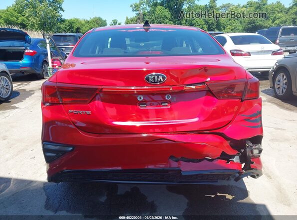 3KPF24AD2LE188111 2020 KIA FORTE Red 