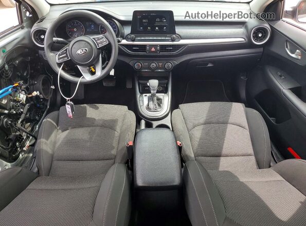 3KPF24AD2LE193440 2020 KIA FORTE Gray Widok deski rozdzielczej