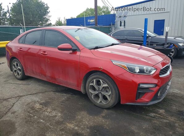 3KPF24AD2LE210592 2020 KIA FORTE Red 