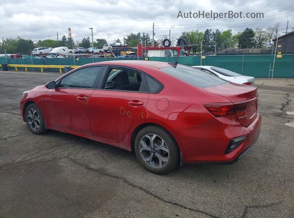 3KPF24AD2LE210592 2020 KIA FORTE Red 