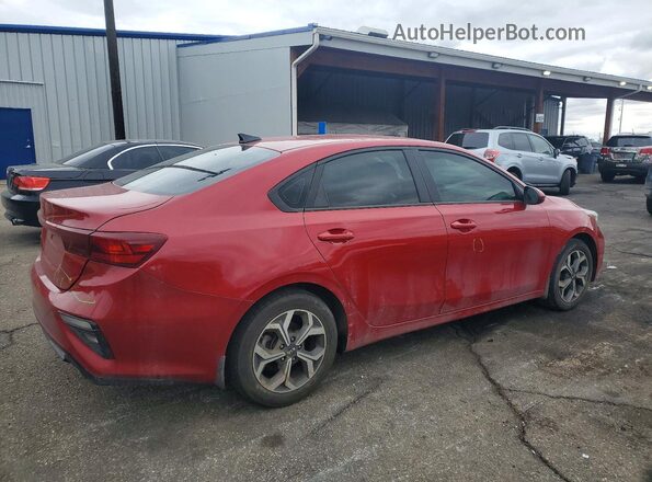 3KPF24AD2LE210592 2020 KIA FORTE Red 