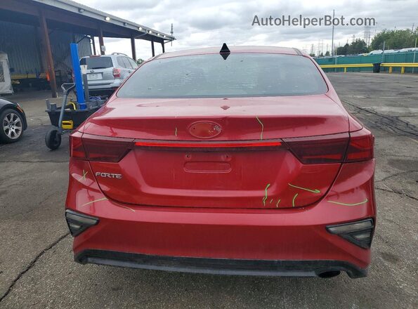 3KPF24AD2LE210592 2020 KIA FORTE Red 