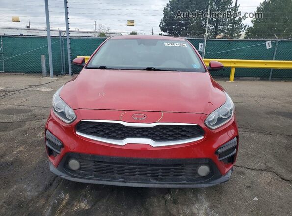 3KPF24AD2LE210592 2020 KIA FORTE Red 