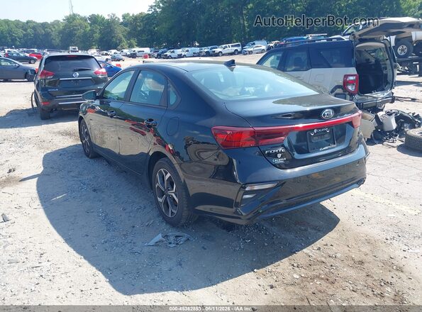 3KPF24AD2LE235539 2020 KIA FORTE Черный Задняя левая четверть