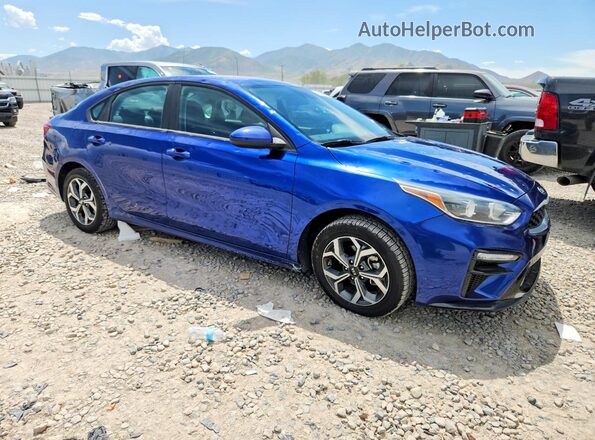 3KPF24AD2LE244760 2020 KIA FORTE Blue 