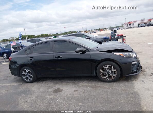 3KPF24AD2LE249876 2020 KIA FORTE Черный Вид задней части салона