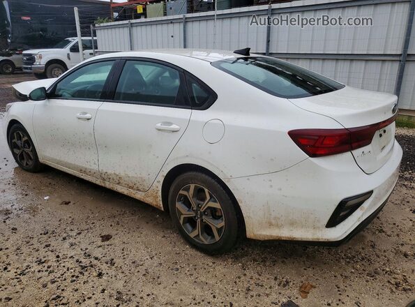 3KPF24AD2ME350496 2021 KIA FORTE White Հետևի ձախ