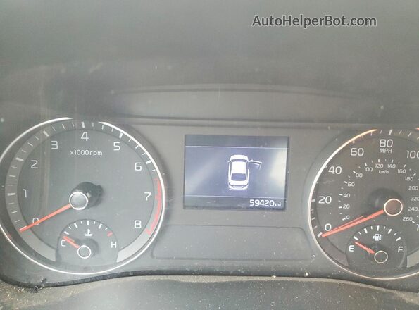 3KPF24AD2ME350496 2021 KIA FORTE White Սարքավորումների վահանակի տեսք