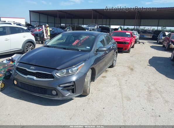 3KPF24AD2ME381182 2021 KIA FORTE Black Առջևի ձախ երեք քառորդ տեսարան