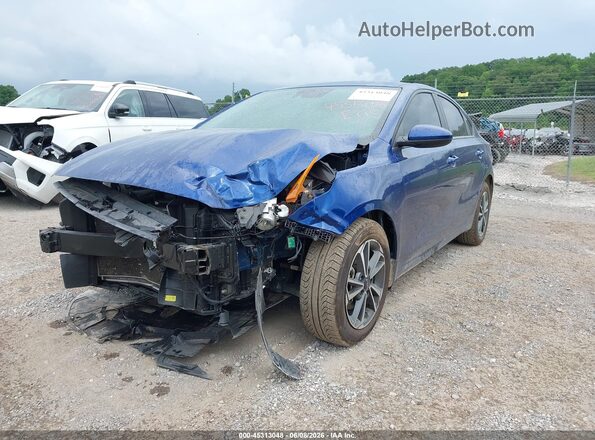 3KPF24AD2NE448557 2022 KIA FORTE Blue Front left