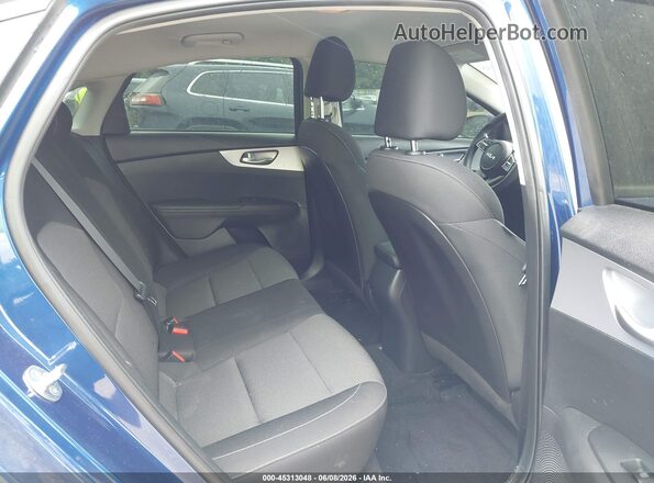 3KPF24AD2NE448557 2022 KIA FORTE Blue VIN sticker view