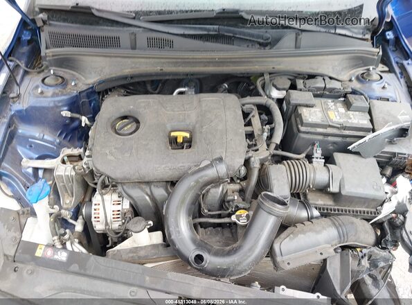 3KPF24AD2NE448557 2022 KIA FORTE Blue Rear view