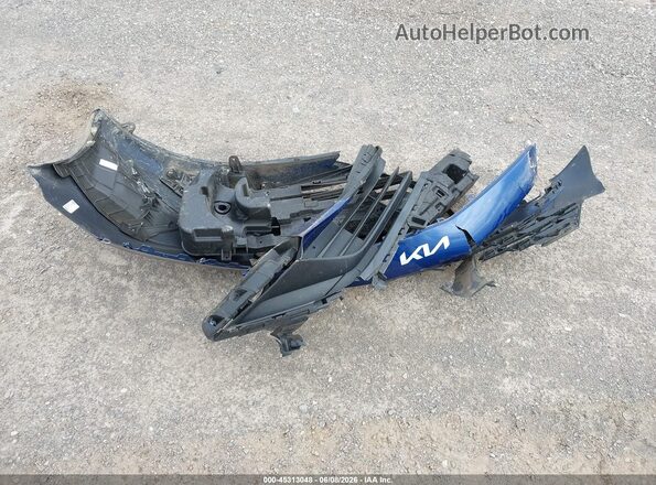 3KPF24AD2NE448557 2022 KIA FORTE Blue Instrument cluster view
