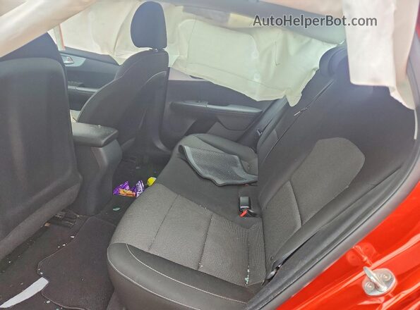 3KPF24AD2PE551643 2023 KIA FORTE Оранжевый Вид задних сидений