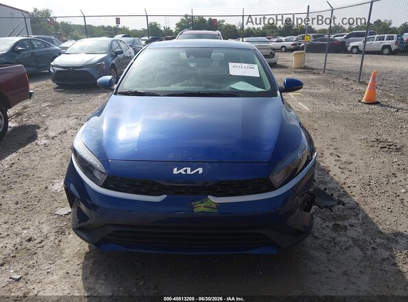 3KPF24AD2PE573187 2023 KIA FORTE Blue Սարքավորումների վահանակի տեսք