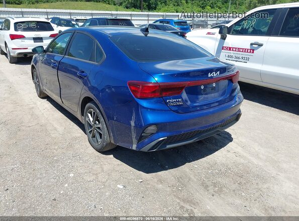 3KPF24AD2PE613395 2023 KIA FORTE Blue Trasero izquierdo