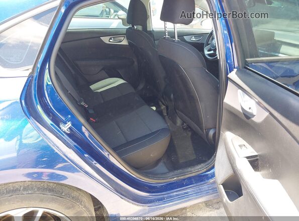 3KPF24AD2PE613395 2023 KIA FORTE Blue Vista de la etiqueta del VIN