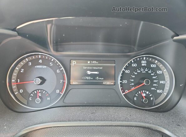 3KPF24AD2RE805970 2024 KIA FORTE Blue Widok zestawu wskaźników