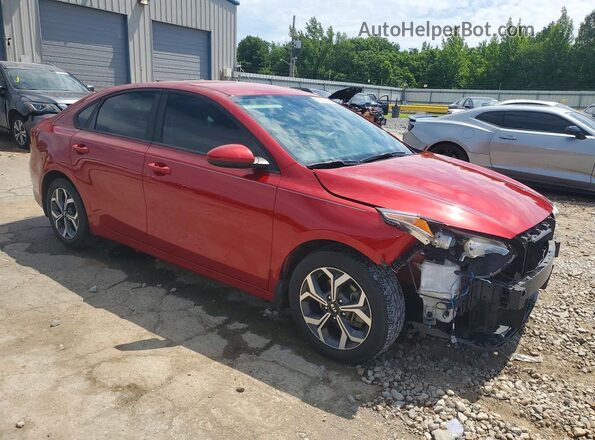 3KPF24AD3KE065853 2019 KIA FORTE Red 