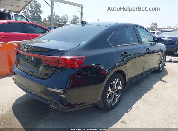 3KPF24AD3KE109303 2019 KIA FORTE Black Trasero derecho