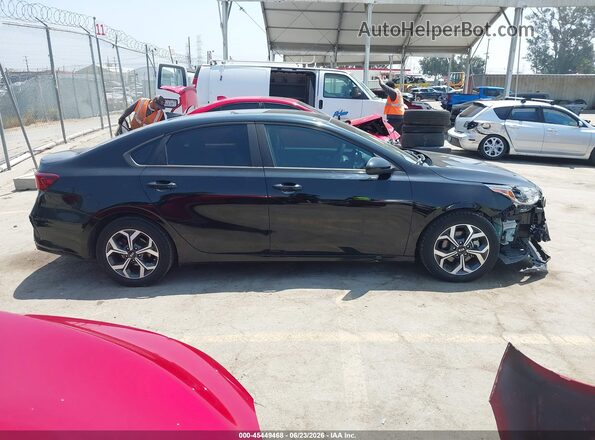 3KPF24AD3KE109303 2019 KIA FORTE Black Vista interior trasera