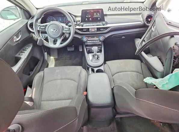 3KPF24AD3KE111908 2019 KIA FORTE White Առջևի վահանակի տեսք