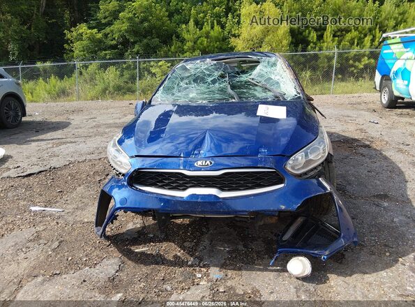 3KPF24AD3LE186772 2020 KIA FORTE Blue Вид задньої частини салону