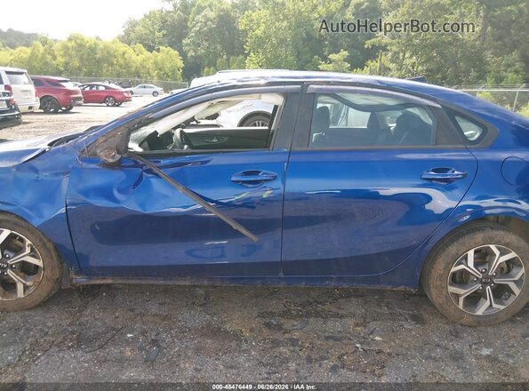 3KPF24AD3LE186772 2020 KIA FORTE Blue 